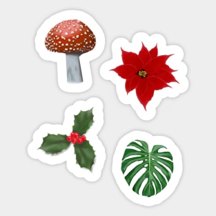 Beautiful Plants Selection Pack Sticker